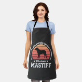Mastiff-Physiklehrer-Hundefreund Schürze (Getragen)