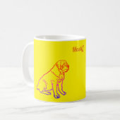 Mastiff Pilou Kaffeetasse (Vorderseite Links)