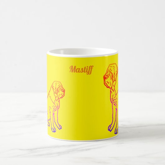 Mastiff Pilou Kaffeetasse (Mittel)