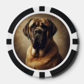 Mastiff Pokerchips (Vorderseite)