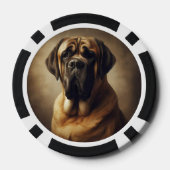 Mastiff Pokerchips (Rückseite)