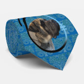 Mastiff-Profil-Krawatte Krawatte (Gerollt)