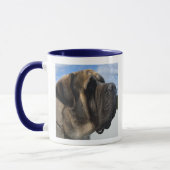 Mastiff-Profil mit der Zitat-Tasse Tasse (Links)