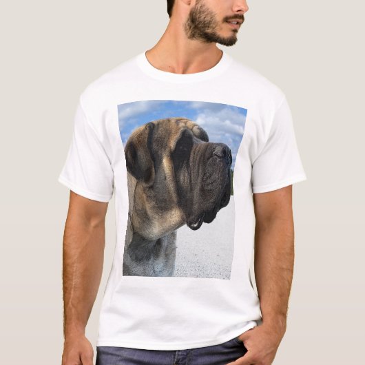 Mastiff-Profil-T - Shirt (Vorderseite)
