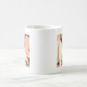 Mastiff Puppy Pop Art Kaffeetasse (Mittel)