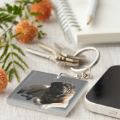 Mastiff Sanfter Riese Schlüsselanhänger (Vorderseite rechts)