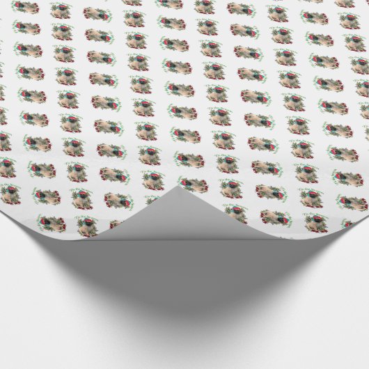 Mastiff "Tis Geschenkpapier (Ecke)