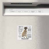 Mastiff Traits Magnet (In Situ (Geschirrspüler))