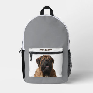 Mastiff Urlaub English Mastiff Bedruckter Rucksack