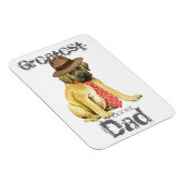 Mastiff Vater Magnet (Rechte Seite)