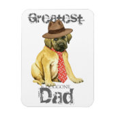 Mastiff Vater Magnet (Vertikal)