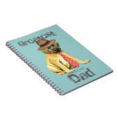 Mastiff Vater Notizblock (Rechte Seite)