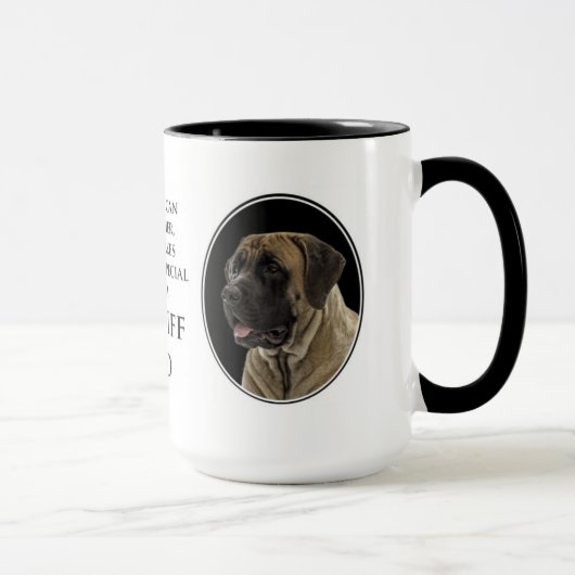 Mastiff-Vater-Tasse Tasse (Rechts)
