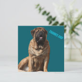 Mastiff Vatertag Best Friends (Stehend Vorderseite)