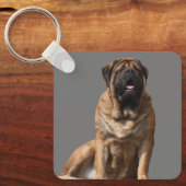 Mastiff Vatertag Best Friends Schlüsselanhänger (Vorderseite)