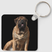 Mastiff Vatertag Best Friends Schlüsselanhänger (Rückseite)