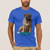 Mastiff Vatertag Best Friends T-Shirt (Vorderseite)