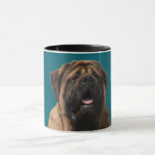 Mastiff Vatertag Best Friends Tasse (Zentrum)