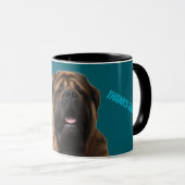 Mastiff Vatertag Best Friends  Tasse (VorderseiteRechts)