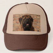 Mastiff Vatertag Best Friends Truckerkappe (Vorderseite)