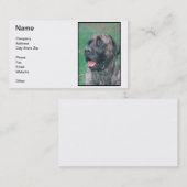 Mastiff-Visitenkarte Visitenkarte (Vorne/Hinten)