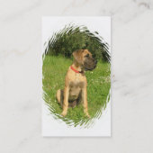 Mastiff-Visitenkarte Visitenkarte (Rückseite)
