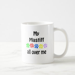 Mastiff Walks Design Kaffeetasse
