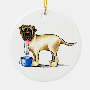 Mastiff-Wasser-Hersteller Keramikornament