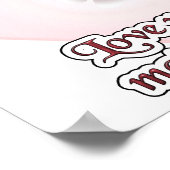 Mastiffs Liebe Sie egal was Poster (Ecke)