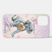 Mastino Heart Mama Case-Mate iPhone Case (Rückseite (Horizontal))