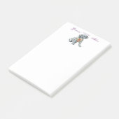 Mastino Heart Mama Post-it Notes Klebezettel (angewinkelt)