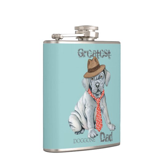 Mastino Vater Hip Flask Flachmann (Rechts)