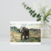 Mastodon-1 Postkarte (Stehend Vorderseite)