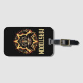Mastodon Boar Fire Gepäckanhänger (Vorderseite (Horizontal))