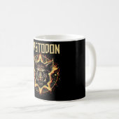 Mastodon Boar Fire Kaffeetasse (VorderseiteRechts)