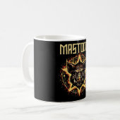 Mastodon Boar Fire Kaffeetasse (Vorderseite Links)
