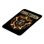 Mastodon Boar Fire Magnet (Linke Seite)