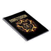 Mastodon Boar Fire Notizblock (Rechte Seite)
