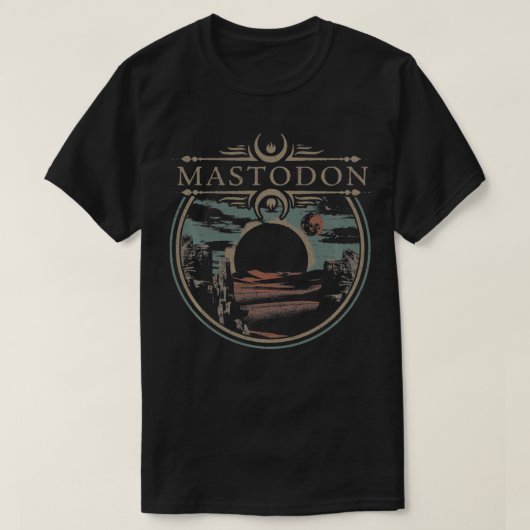 Mastodon Horizon T-Shirt (Design vorne)