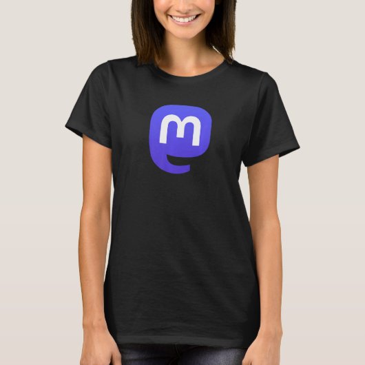 Mastodon  Self Hosted Social Networking and Microb T-Shirt (Vorderseite)