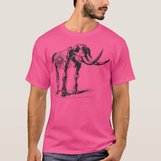 Mastodon Wooly Mammoth Dinosaur Fossils T-Shirt