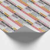 MASTRABATION GESCHENKPAPIER (Ecke)