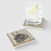 Masttruthühner, Illinois Steinuntersetzer (Seitenansicht)