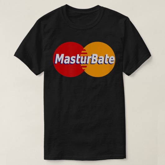 Masturbate T-Shirt (Design vorne)