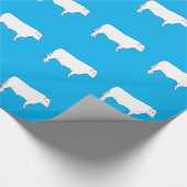 Mastvieh Stier Geschenkpapier (Ecke)