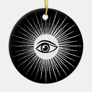 Masurisches Auge Keramikornament