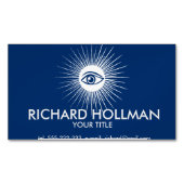 Masurisches Auge Magnetische Visitenkarte (Vorderseite)