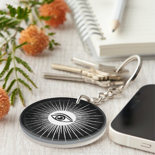 Masurisches Auge Schlüsselanhänger (Vorderseite rechts)