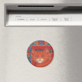 Mat Cats Magnet rund (In Situ (Geschirrspüler))