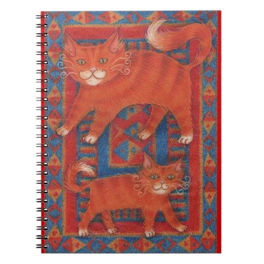 Mat Cats notebook Notizblock (Vorderseite)